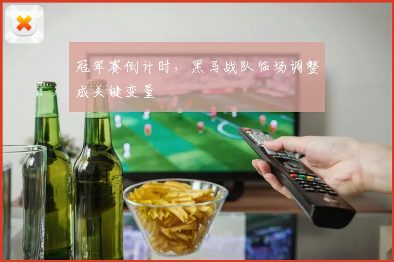 冠军赛倒计时,黑马战队临场调整成关键变量 - Kaiyun推荐